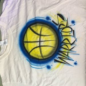 Warriors airbrush tee !